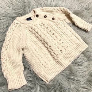 Baby Gap Cream Pullover Sweater